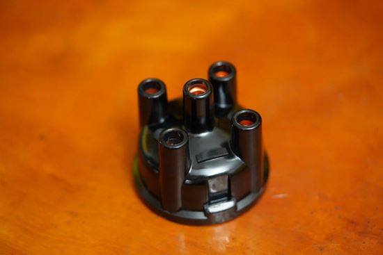 Picture of Distributor Cap (Black with Copper Inserts)
